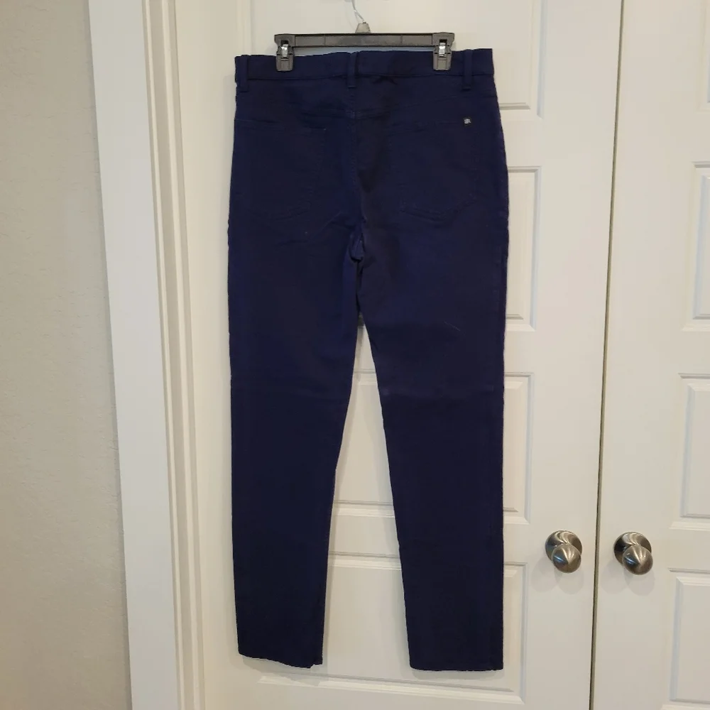BANANA REPUBLIC MEN'S BLUE SUEDE PANTS SIZE 34